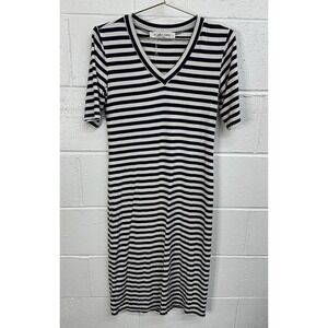 SONNET JAMES The June Striped Play Midi Dress / Women's Size XS